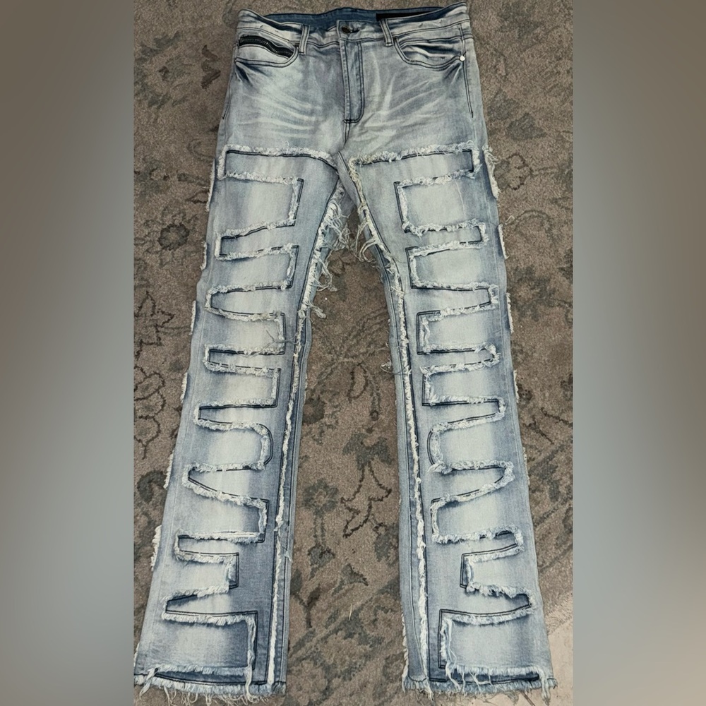 RockStar Brand Light Wash Jeans